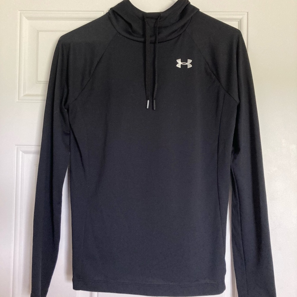 Girls Hooded Under Armor Longsleeve